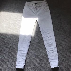 white american eagle jeans (next level stretch)